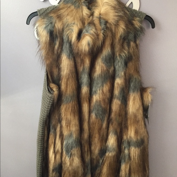 INC International Concepts Jackets & Blazers - 🌟NWOT⭐️ Faux fur vest